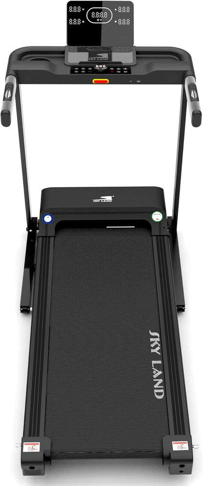 Quiet & Foldable Home Treadmill with Bluetooth for Running & Walking | App Compatible Fitness Machine