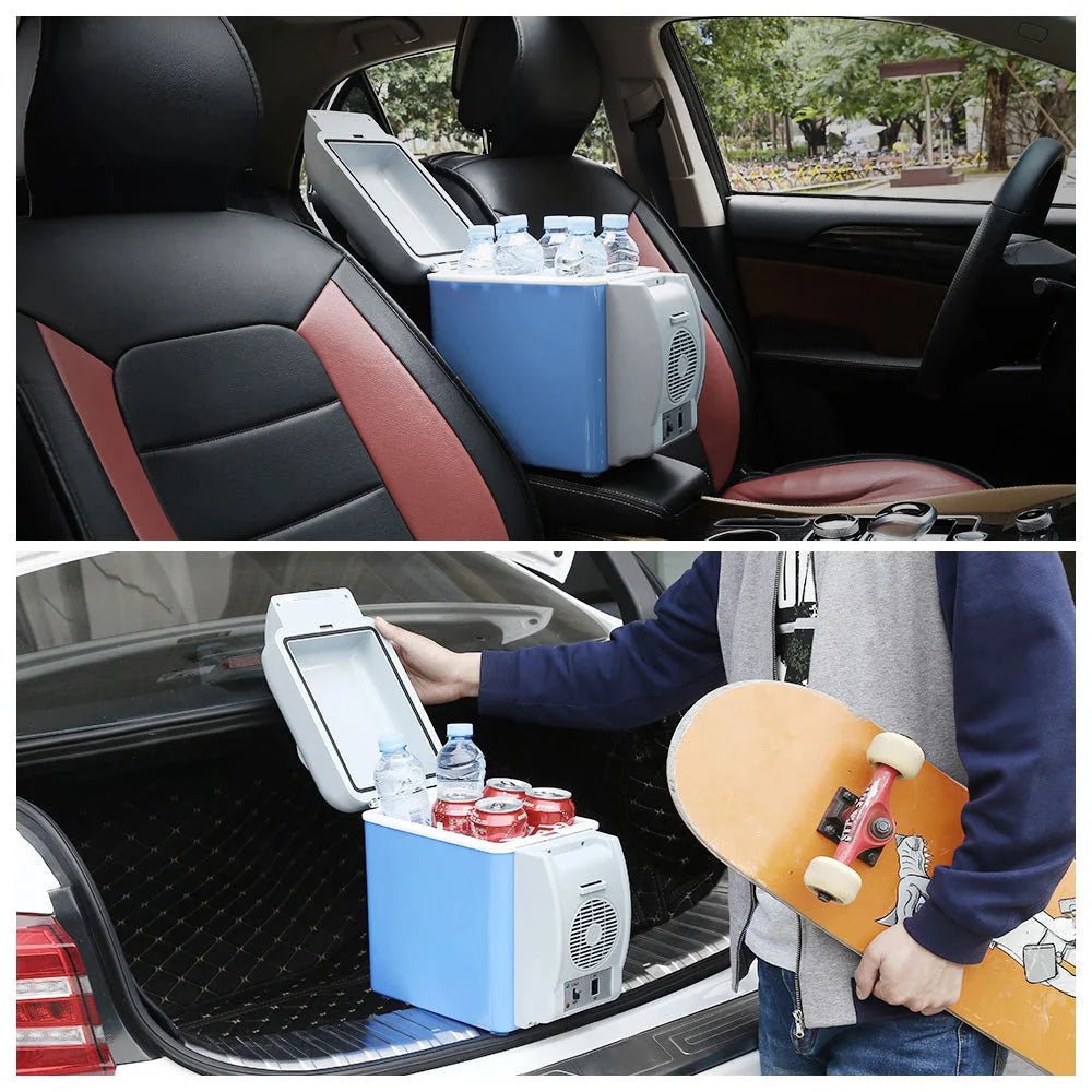 7.5L Portable 2 in 1 Cooling & Warming Fridge Refrigerator For Home Cars and outdoor - Tazeet.com