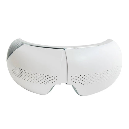 JC BUCKMAN Eye Soothe Massager | Eye Massager with Heat, Bluetooth Music, Air Bag Massage & 4 Modes | Relief for Migraines, Insomnia, Dark Circles & Dry Eyes | See-Through Design, 180° Folding - Tazeet.com
