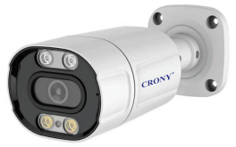 8MP Bullet Camera CN-5013 | 8K Resolution | Ethernet Connectivity | IR Color Night Vision | Waterproof | Microphone | App Connectivity