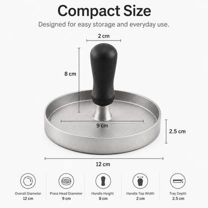 Aluminum Burger Press for Stuffed Burger Patties - product image 8