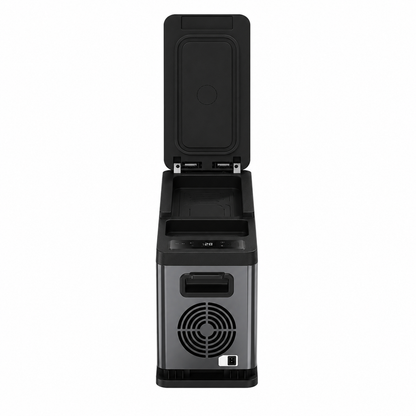 TAZEET CF8 8L Dual-Zone Car Armrest Refrigerator Freezer, 12V/24V DC, Compressor Cooling