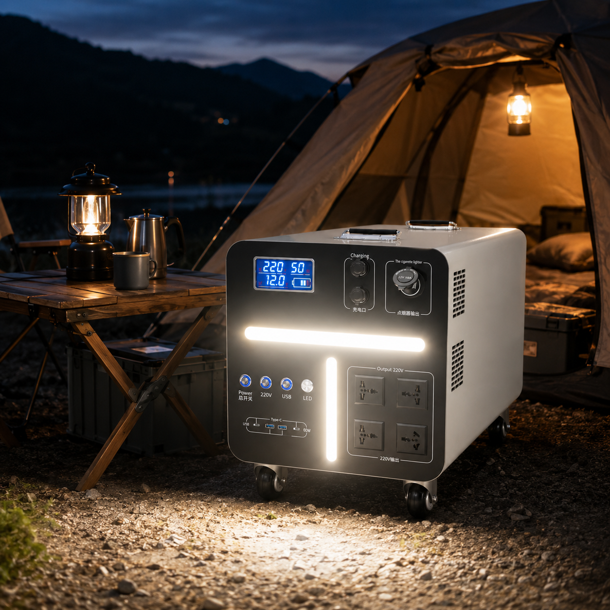 CN3000W Portable Power Station 3000Wh - product image 3