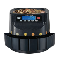 Coin Sorter/Counter Model CN-550 - High-Efficiency Sorting & Counting for Multiple Coin Types