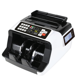 Currency Counter Model AL-7200 with Dual LCD Display and Advanced Detection