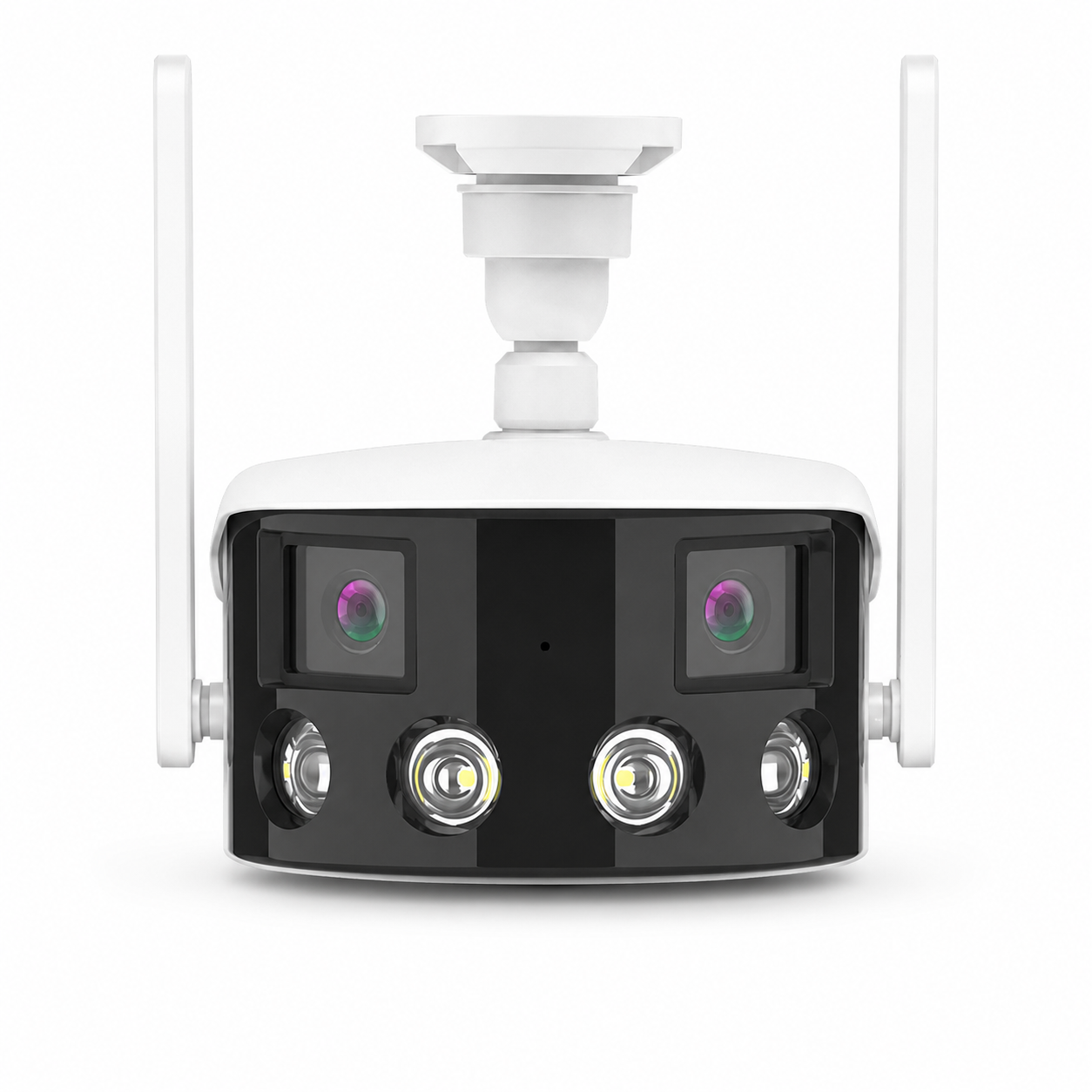 EW 180 Degree Panorama Outdoor Security Camera - Dual 8MP Lenses, 4K, IP66