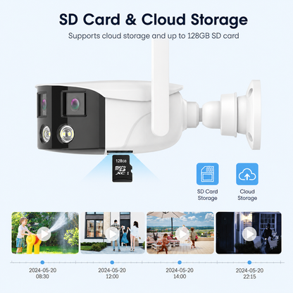 EW 180 Degree Panorama Outdoor Security Camera 4K - product image 8
