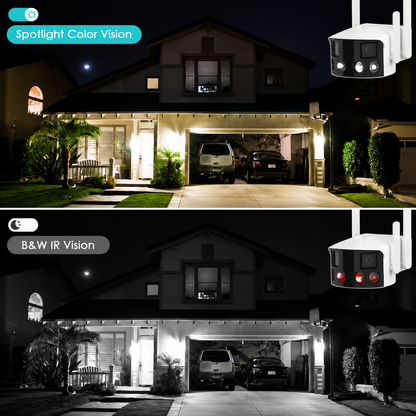 EW 180 Degree Panorama Outdoor Security Camera 4K - product image 4