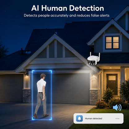 EW 180 Degree Panorama Outdoor Security Camera 4K - product image 3