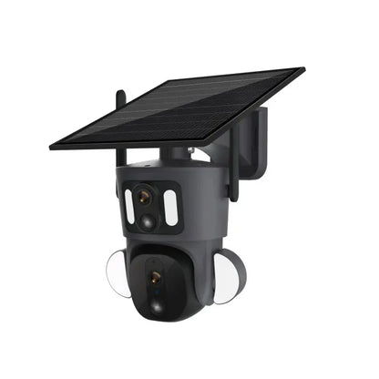 RBX-SD320 Solar PTZ Wireless Camera | 8MP, 1080P, 355° PTZ, IR Night Vision, Two-Way Audio, Human Body Induction, Waterproof - Tazeet.com