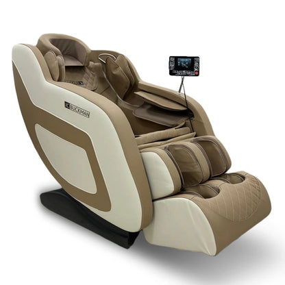 JC BUCKMAN IndulgeUs Full Body Massage Chair – Zero Gravity, Heat Therapy, Bluetooth, Airbag & Foot Roller Massage