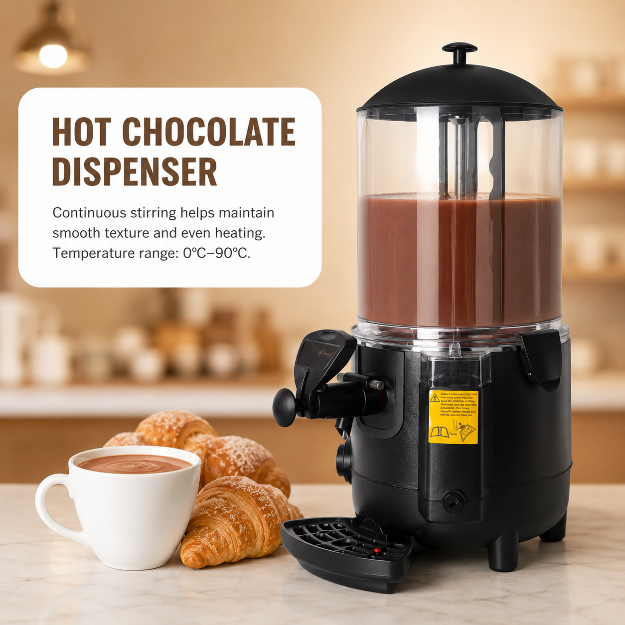 10L Digital Hot Chocolate Machine - Commercial Beverage Dispenser - product image 2