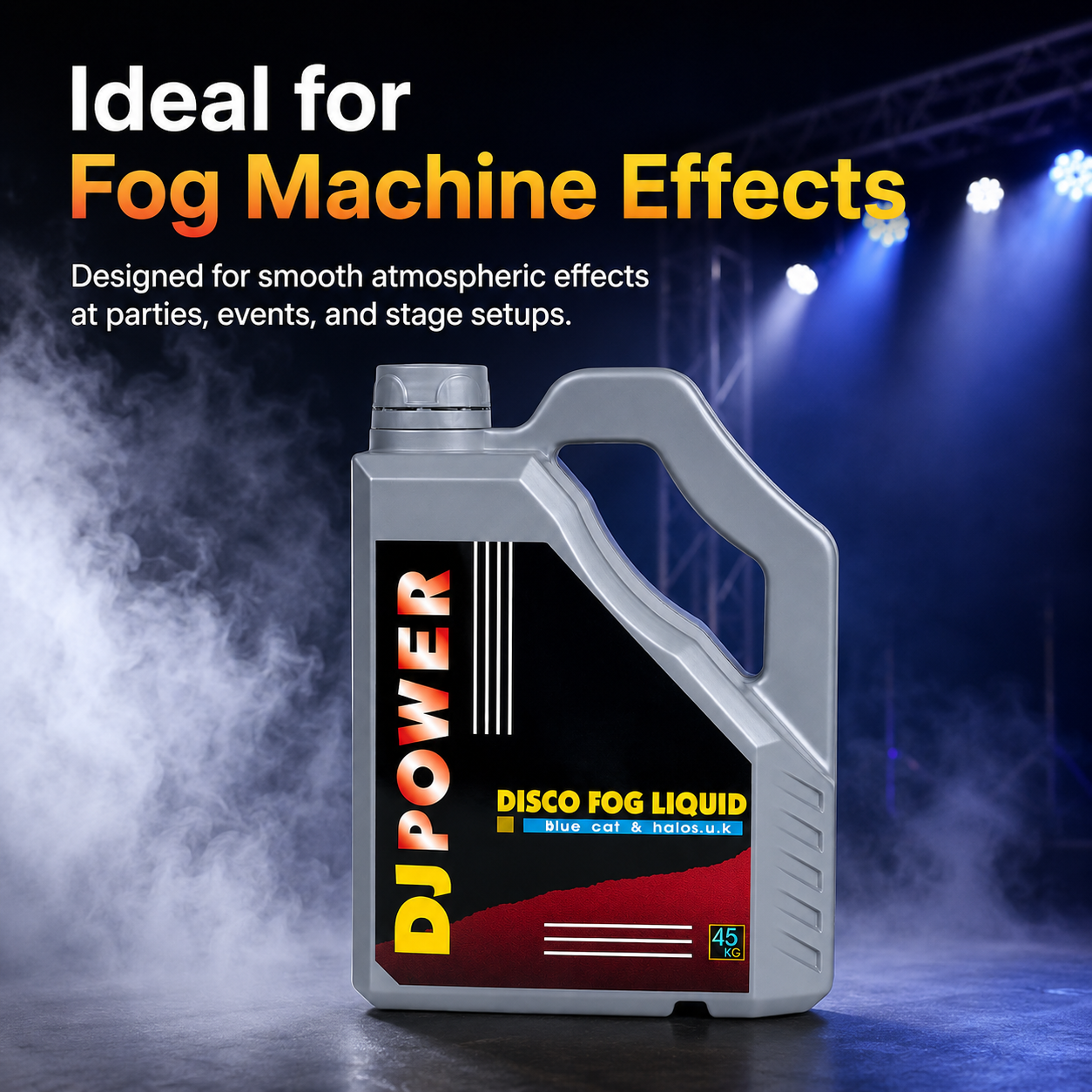 DJ Power 4.5L Water-Based Fog Machine Fluid - product image 5