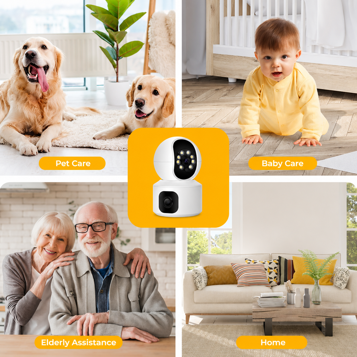 NIP-32 Dual-Lens PTZ Security Camera 4MP - product image 2