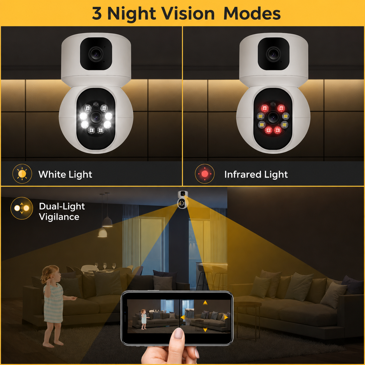 NIP-32 Dual-Lens PTZ Security Camera 4MP - product image 9