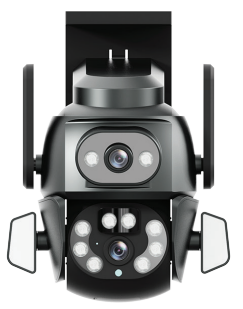 CG-Q821A PTZ Dual Lens Camera | 4MP, 2K Resolution, Humanoid Tracking