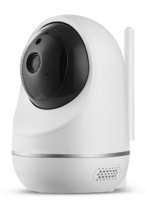 PTZ Wireless Camera NIP-23 | 2MP | 1080P HD Resolution | 355° Horizontal, 90° Vertical | Motion Tracking | Two-way Audio | Wi-Fi/Ethernet Connectivity