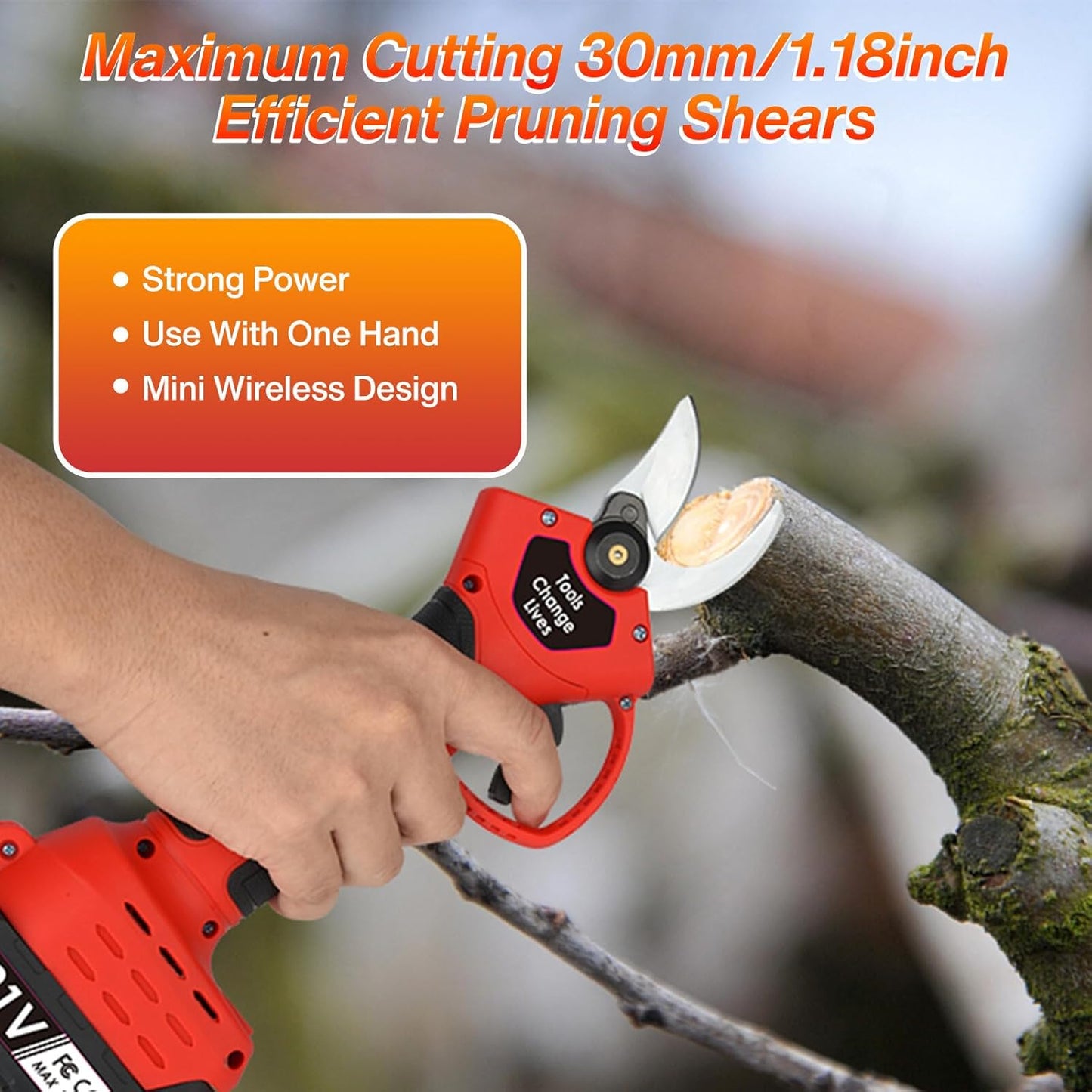 Cordless Pruning Shears 25mm - product image 6