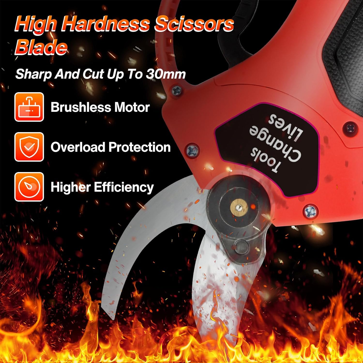 Cordless Pruning Shears 25mm - product image 5