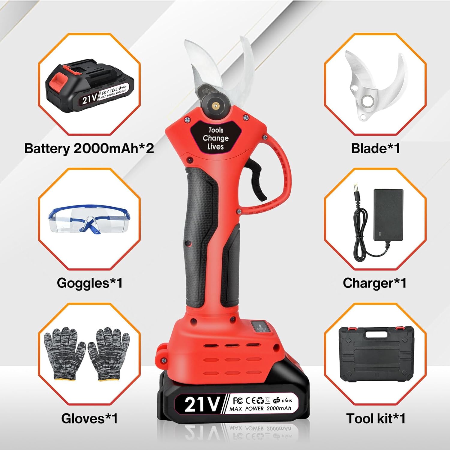 Cordless Pruning Shears 25mm - product image 3
