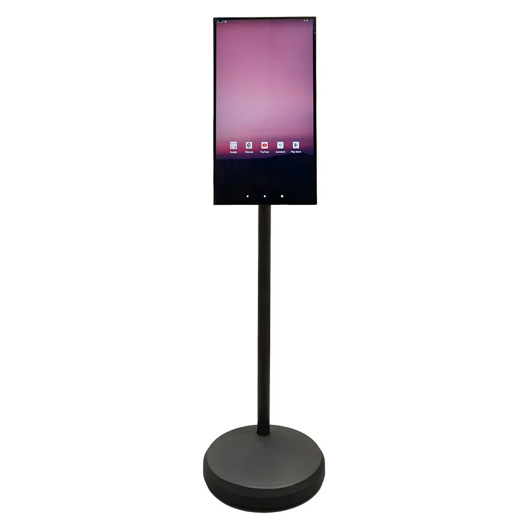 Tazeet D01 Smart Interactive Mobile Screen – 21.5" IPS Swivel Display, 1080x1920, Android 12, 6000mAh Battery