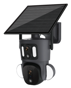 RBX-SD320 Solar PTZ Wireless Camera | 8MP, 1080P, 355° PTZ, IR Night Vision, Two-Way Audio, Human Body Induction, Waterproof