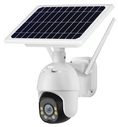 Solar PTZ Wireless Camera YN90 | 3MP, 360° PTZ, IP67 Waterproof, Two-Way Audio