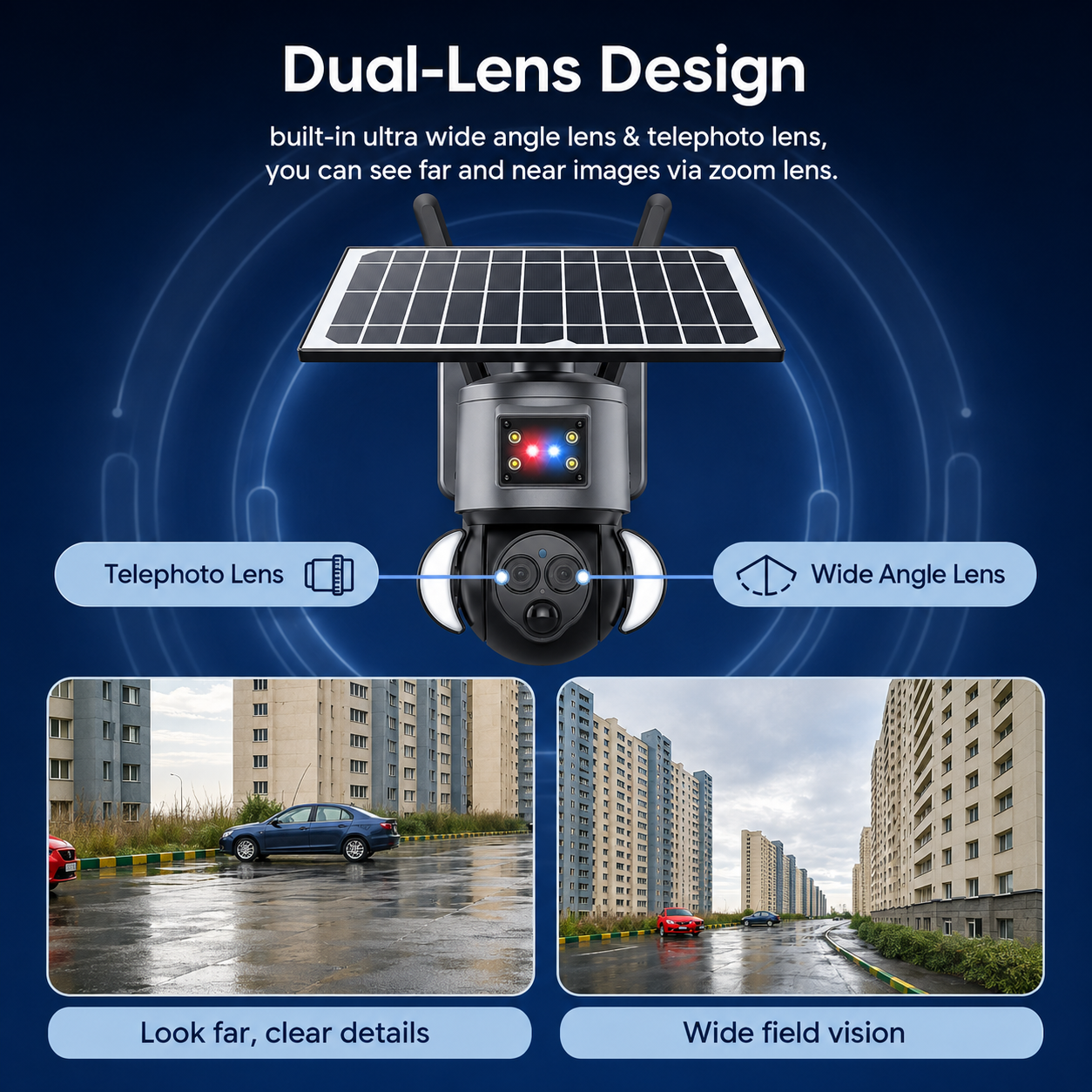 ST-558 Solar Dual-Lens PTZ Security Camera 2K - product image 4