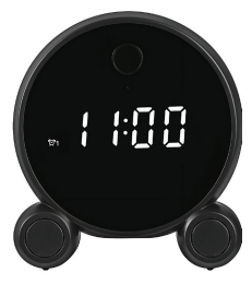 Table Clock with Wireless Camera Model X7-1080P, 1080P Resolution, Night Vision, Motion Detection, App Connectivity, USB Type-C Charging