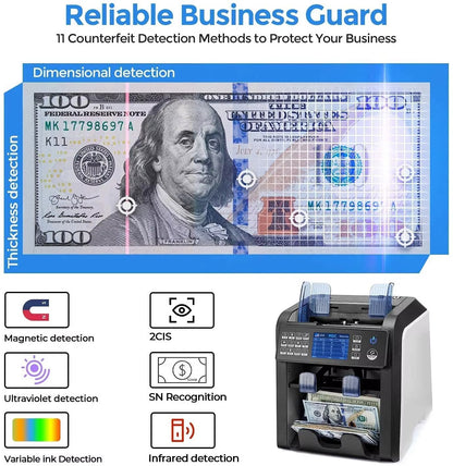 AL-950 Banknote Verifier – Money Sorter & Counter - product image 3