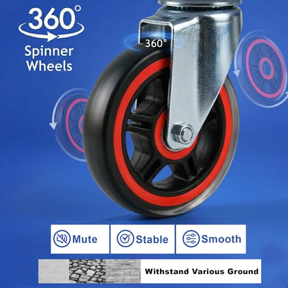 Heavy-Duty Platform Trolley 300kg with Foldable Handle - product image 2