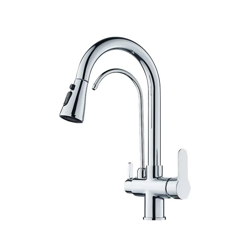 TAZEET Kitchen Faucet with Pull-Down Sprayer – High Arc Stainless Steel Mixer Tap - product image 8