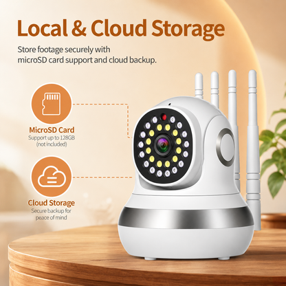 TC50-CA1Z2 PTZ Security Camera | 2MP | 720P | Motion Detection | Two-Way Audio