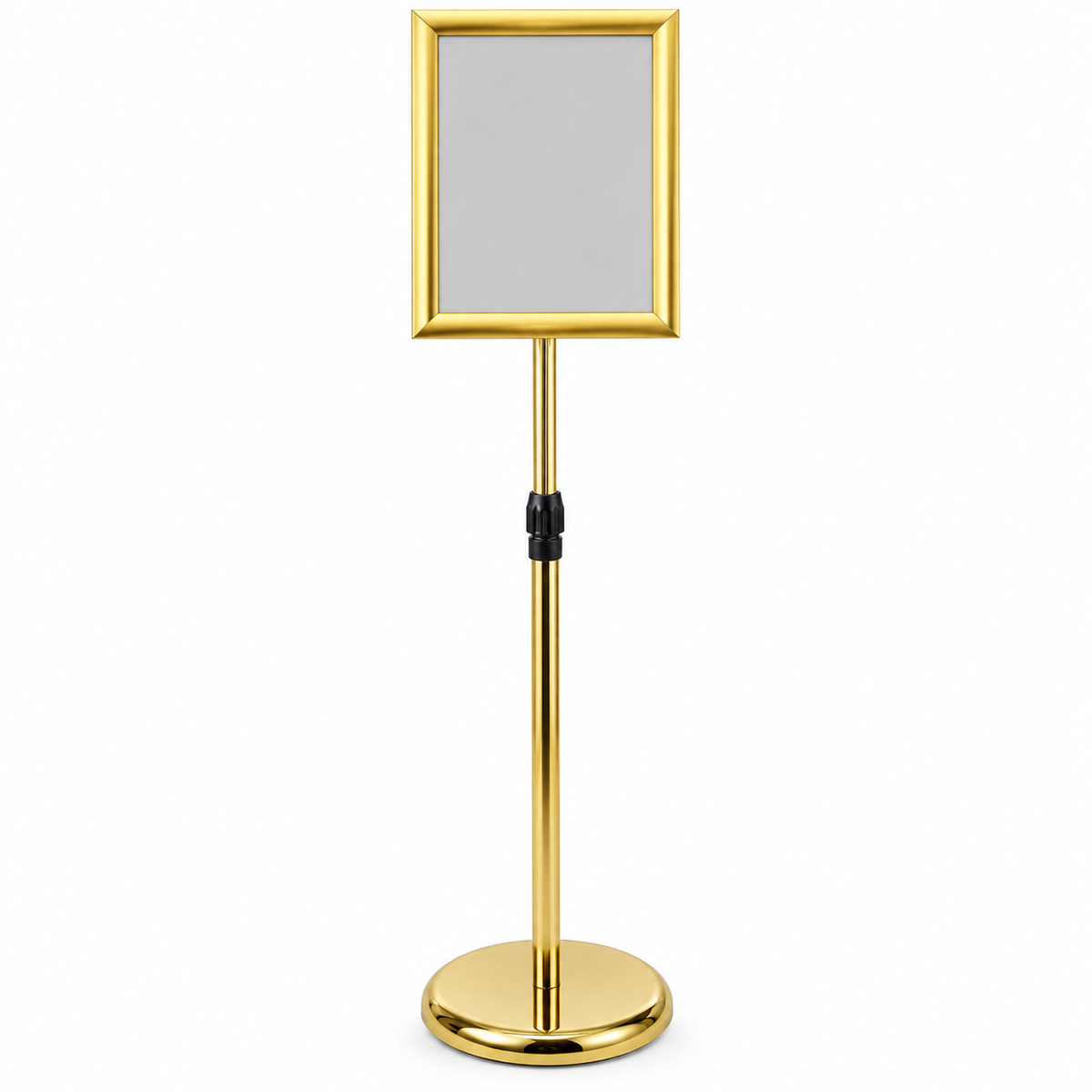 TAZEET Adjustable A4 Poster Sign Holder Stand, Floor Display Stand, 2-Pack