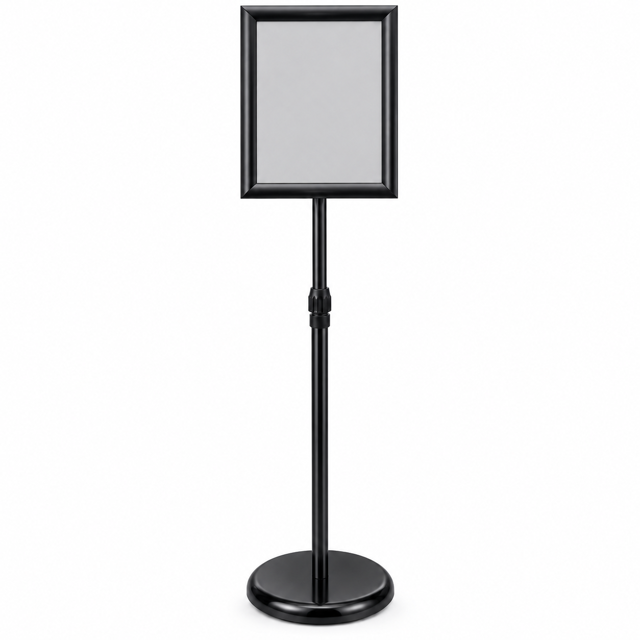 TAZEET Adjustable A4 Poster Sign Holder Stand, Floor Display Stand, 2-Pack