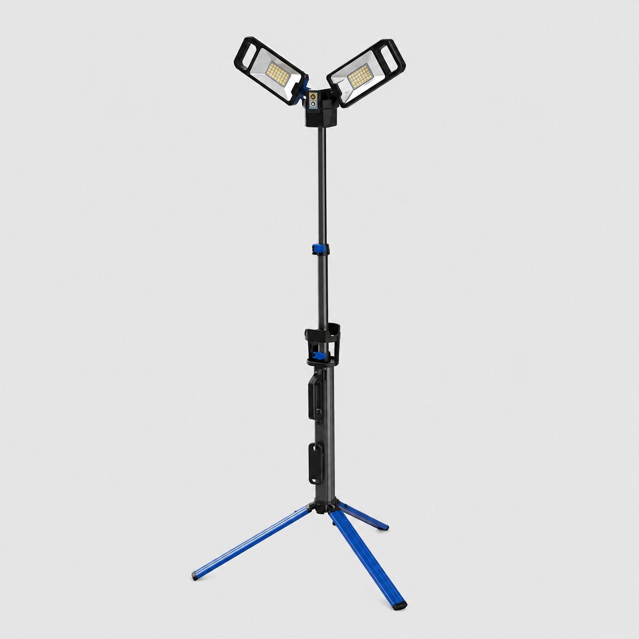 VIP-11 Twin Head Multi-Function Lamp - 50W Rechargeable Light with Adjustable Heads & Tripod