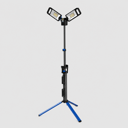 VIP-11 Twin Head Multi-Function Lamp - 50W Rechargeable Light with Adjustable Heads & Tripod