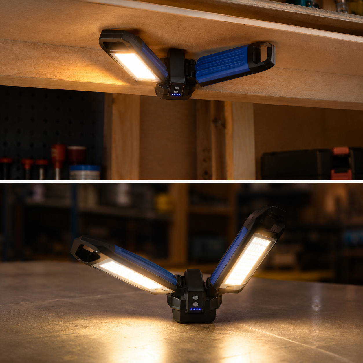 VIP-11 Twin Head 50W Rechargeable Work Light with Tripod - product image 6