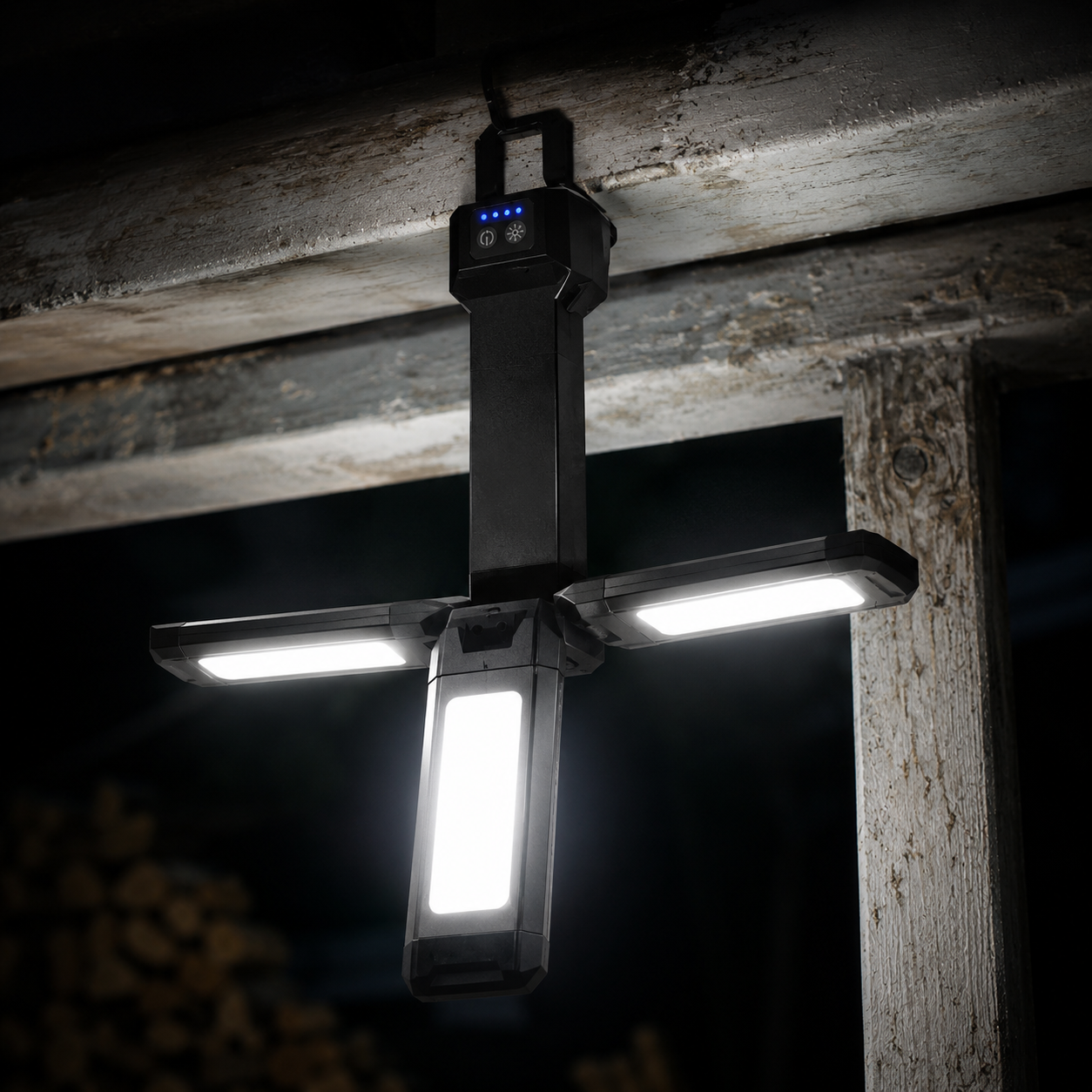 VIP-12 Triple-Head Rechargeable Work Light with Tripod - product image 9
