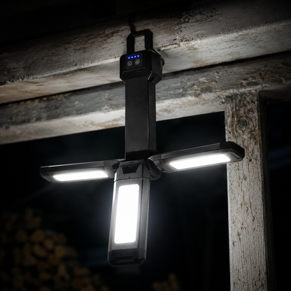 VIP-12 Triple-Head Rechargeable Work Light with Tripod - product image 9