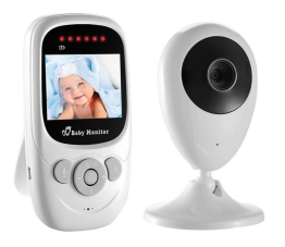 Wireless Baby Monitor with 2.4” HD LCD Display - Model GPCT1627 | IR Night Vision & Two-Way Audio