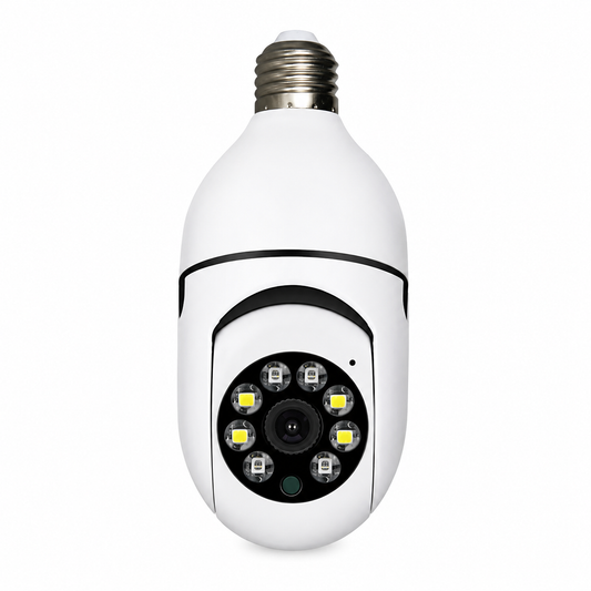 Y22 PTZ Bulb-Socket Wi-Fi Security Camera | 2MP | 1080P | IR Night Vision