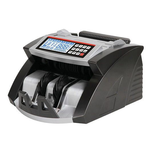 Currency counter with LCD display for banknote counting