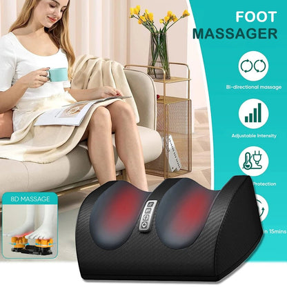 Automatic Remote Control Foot, Knee, Arms, and Leg Massager - Tazeet.com