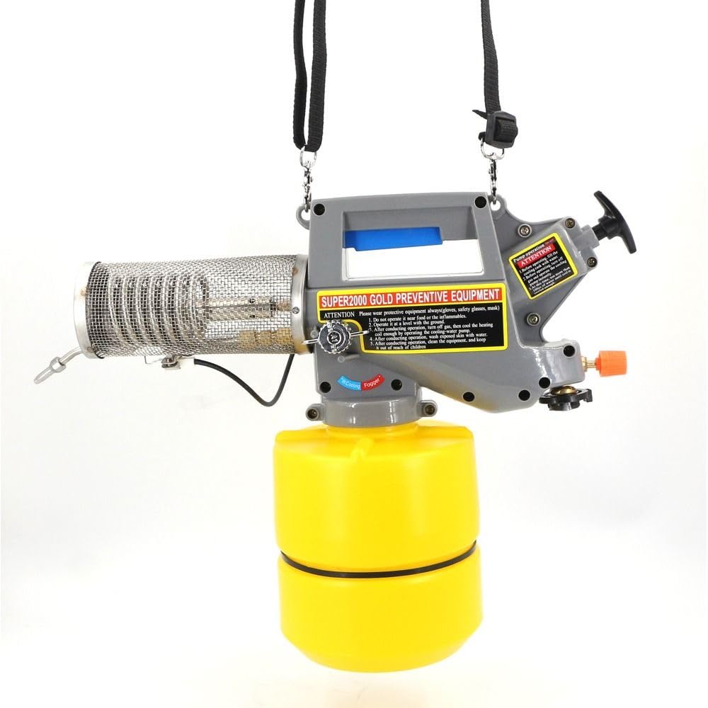 TAZEET 2-litre thermal fogging machine - setup view