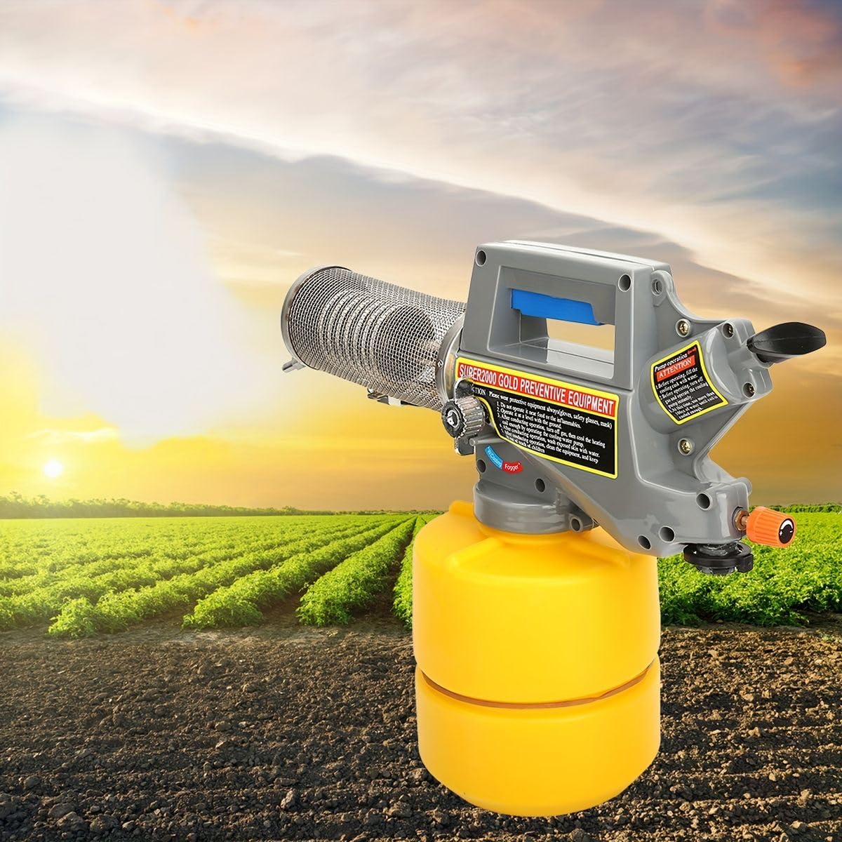 TAZEET 2-litre thermal fogging machine - application example