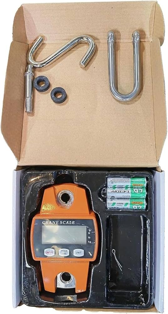 TAZEET 300 kg digital crane scale - design detail