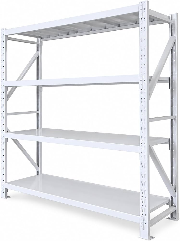TAZEET 4-tier industrial storage rack - main product view