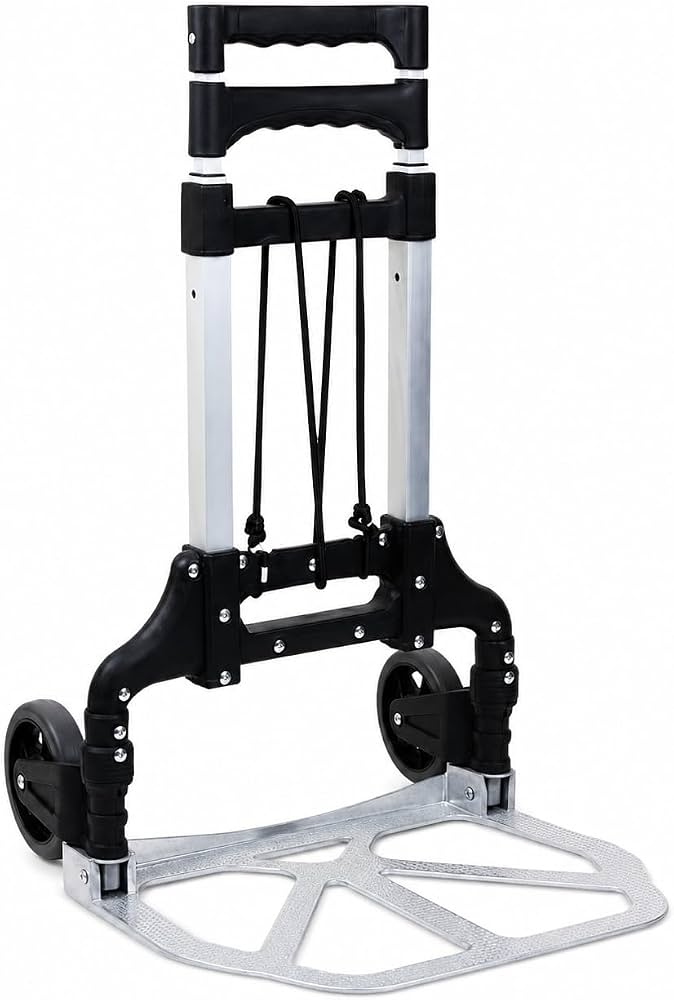 TAZEET folding aluminium hand trolley - main product view