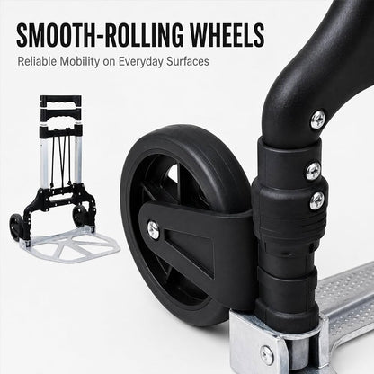 TAZEET folding aluminium hand trolley - construction detail